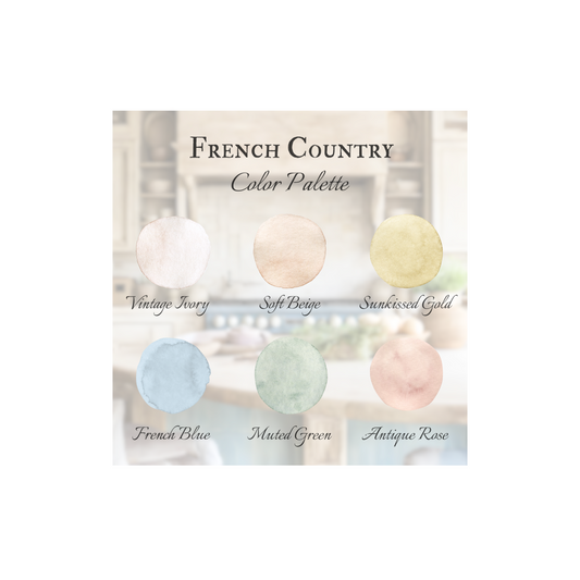 French Country Style: Exploring the Essential Color Palette